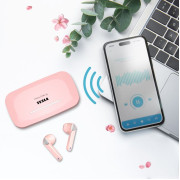 Bluetooth-наушники TESLA Sound EB20 Blossom pink