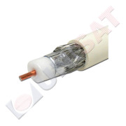 Коаксиальный кабель RG6 безгалогенный, медный