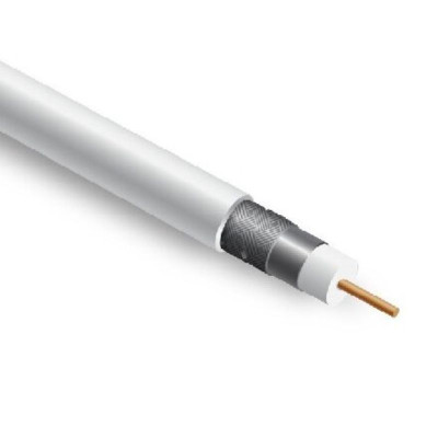 Коаксиальный кабель белый с гелем 305м PRO BASE PB690L-JW-3S-MAX Коаксиальный кабель белый с гелем 305м PRO BASE PB690L-JW-3S-MAX