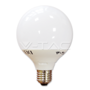 Светодиодная лампа 10W G95 Е27 термопластик 2700K V-TAC