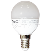 Светодиодная лампа 6W E14 P45 2700K V-TAC