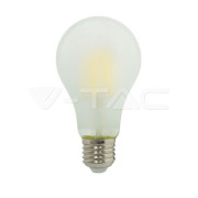 Светодиодная лампа 6W Filament E27 A60 Frost Cover 2700K V-TAC