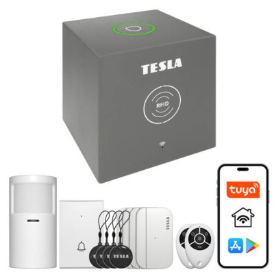 TESLA SecureQ i13 Wi-Fi apsardzes sistēmas komplekts TESLA SecureQ i13 Wi-Fi apsardzes sistēmas komplekts