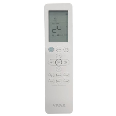 VIVAX wall R+ design ACP-12CH35AERI/I+ silver mirror VIVAX wall R+ design ACP-12CH35AERI/I+ silver mirror