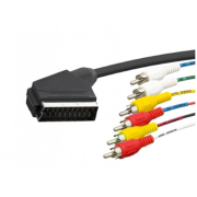 Кабель SCART-6RCA