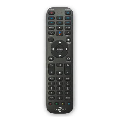 Dune HD pults BT Backlit Remote R4 Dune HD pults BT Backlit Remote R4