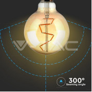 Светодиодная лампа 4Вт E27 G95 2200K V-TAC
