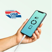 Кабель Tesla USB-C/USB-C 100Вт 1м