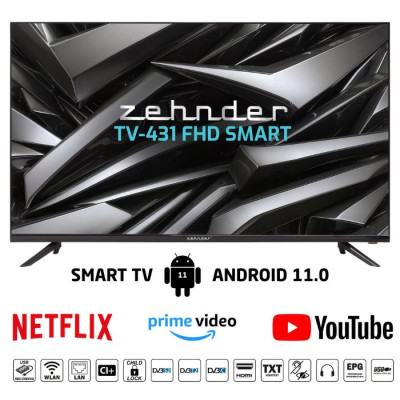 LED телевизор Zehnder TV-431 FHD Smart 43 дюйма LED телевизор Zehnder TV-431 FHD Smart 43 дюйма