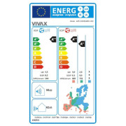 Šilumos siurblys R-Design ACP-12CH35AERI sidabrinis veidrodis