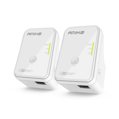 Powerline - адаптер Amiko PLN-502 Powerline - адаптер Amiko PLN-502