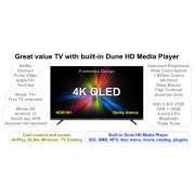 LED-телевизор Dune HD Q55R1 (55-дюймовый QLED-телевизор)