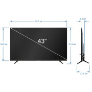 LED-телевизор Dune HD Q43R1 (43-дюймовый QLED-телевизор)