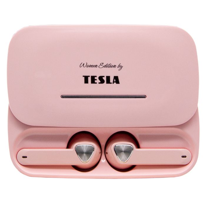 Bluetooth ausinės TESLA Sound EB20 Rožinė spalva "Blossom pink"