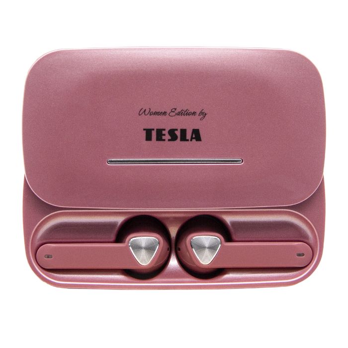 Bluetooth ausinės TESLA Sound EB20 Perlų rožinės