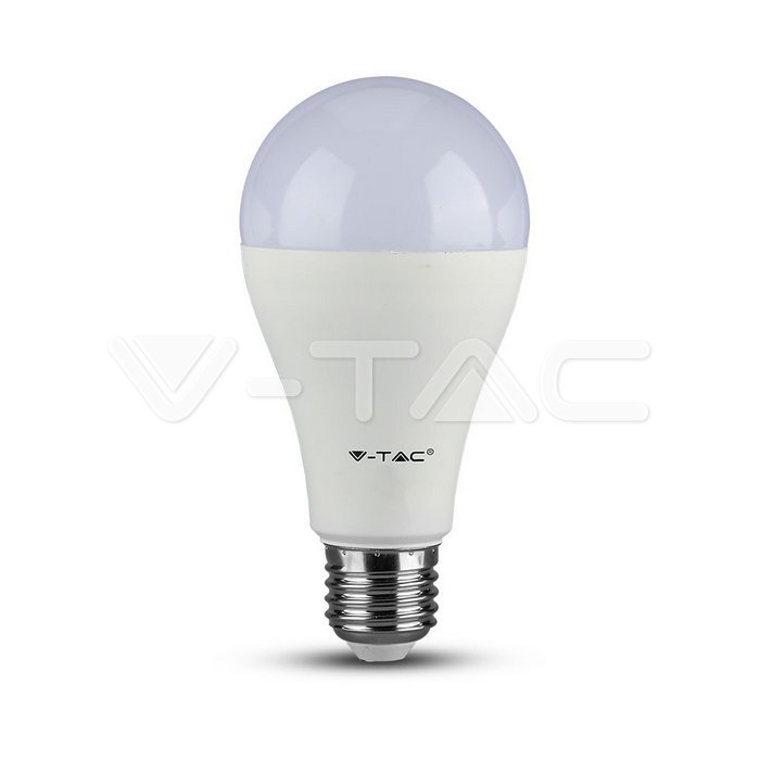 LED lemputė - 17W A65 E27 termoplastikas 4500K V-TAC