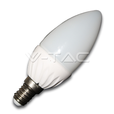 LED lemputė 4W E14 žvakė 2700K V-TAC