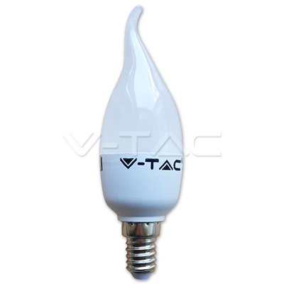 LED lemputė 4W E14 žvakė 2700K V-TAC
