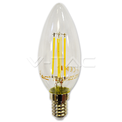 LED lemputė 4W su E14 spirale 2700K V-TAC