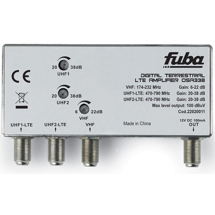 Stiebo stiprintuvas FUBA OSA 338