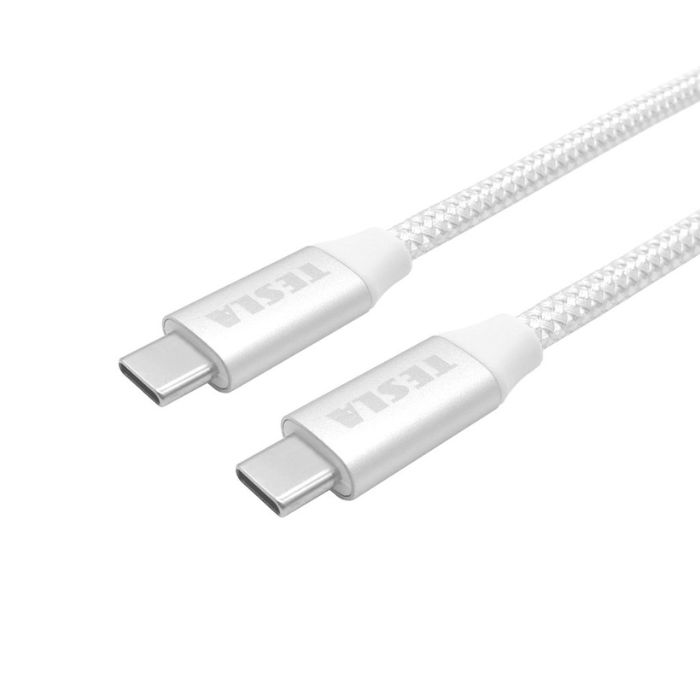 Tesla USB-C/USB-C 100 W 1 m kabelis