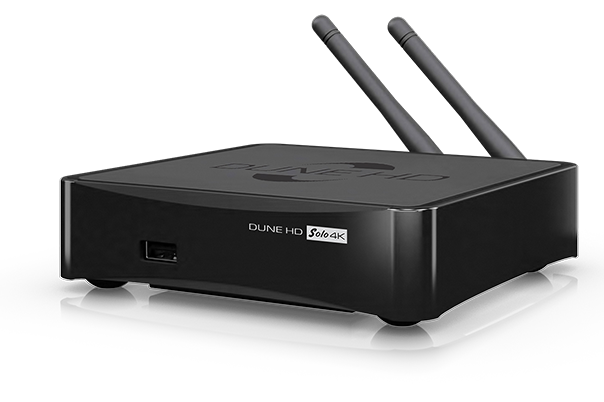 Multimedijos grotuvas DUNE SOLO UHD 4K IPTV